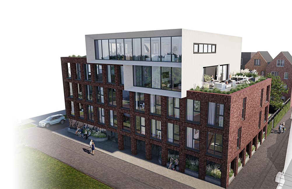 BAKEN - 11 luxe appartementen en 2 penthouses in Middelsee