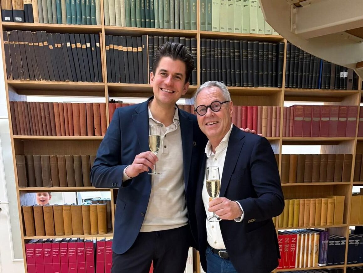 PETER NOORDRAVEN DRAAGT HET STOKJE OVER AAN TYCHO REIMERS 🤝