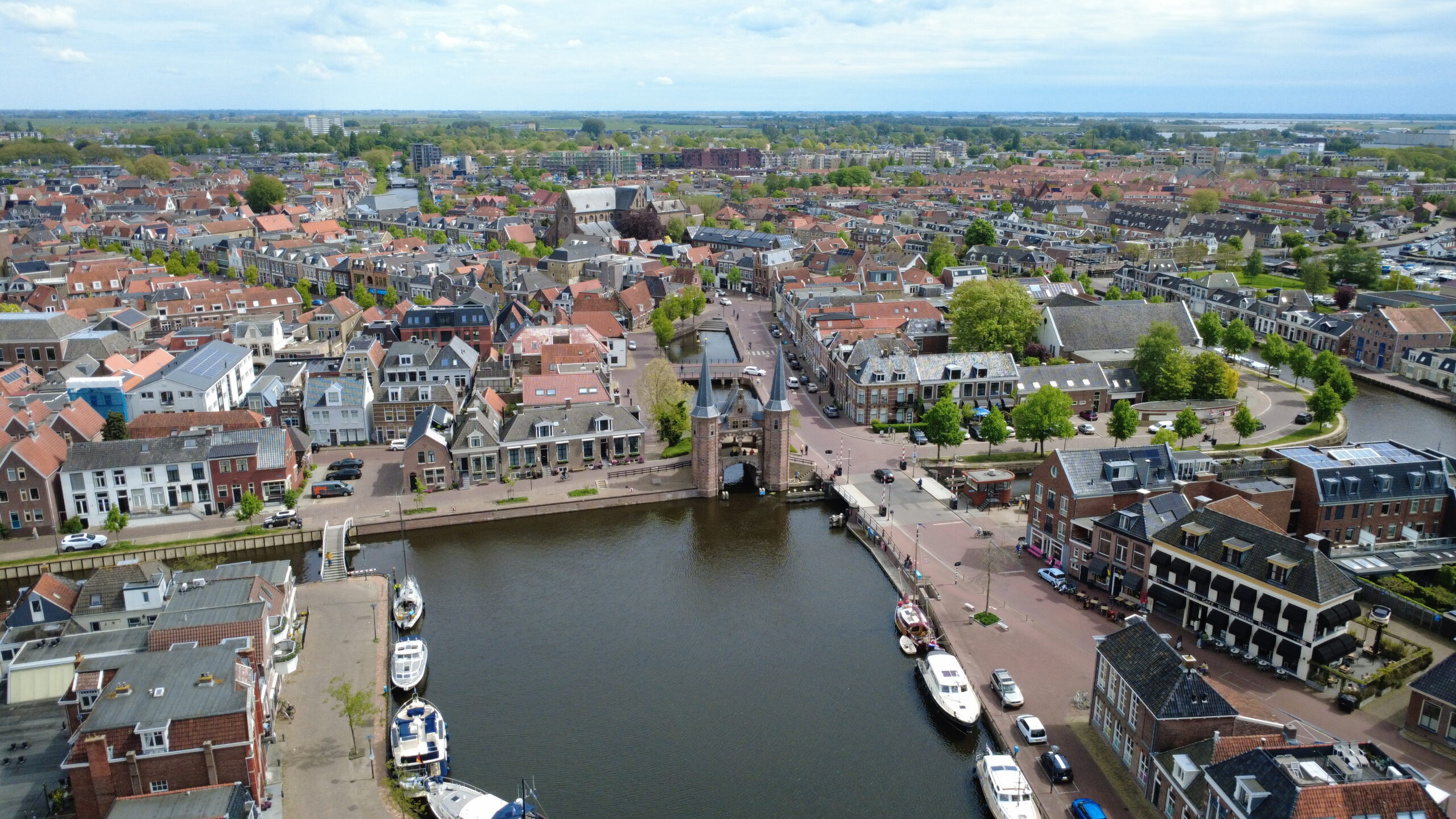 Sneek binnen de grachten