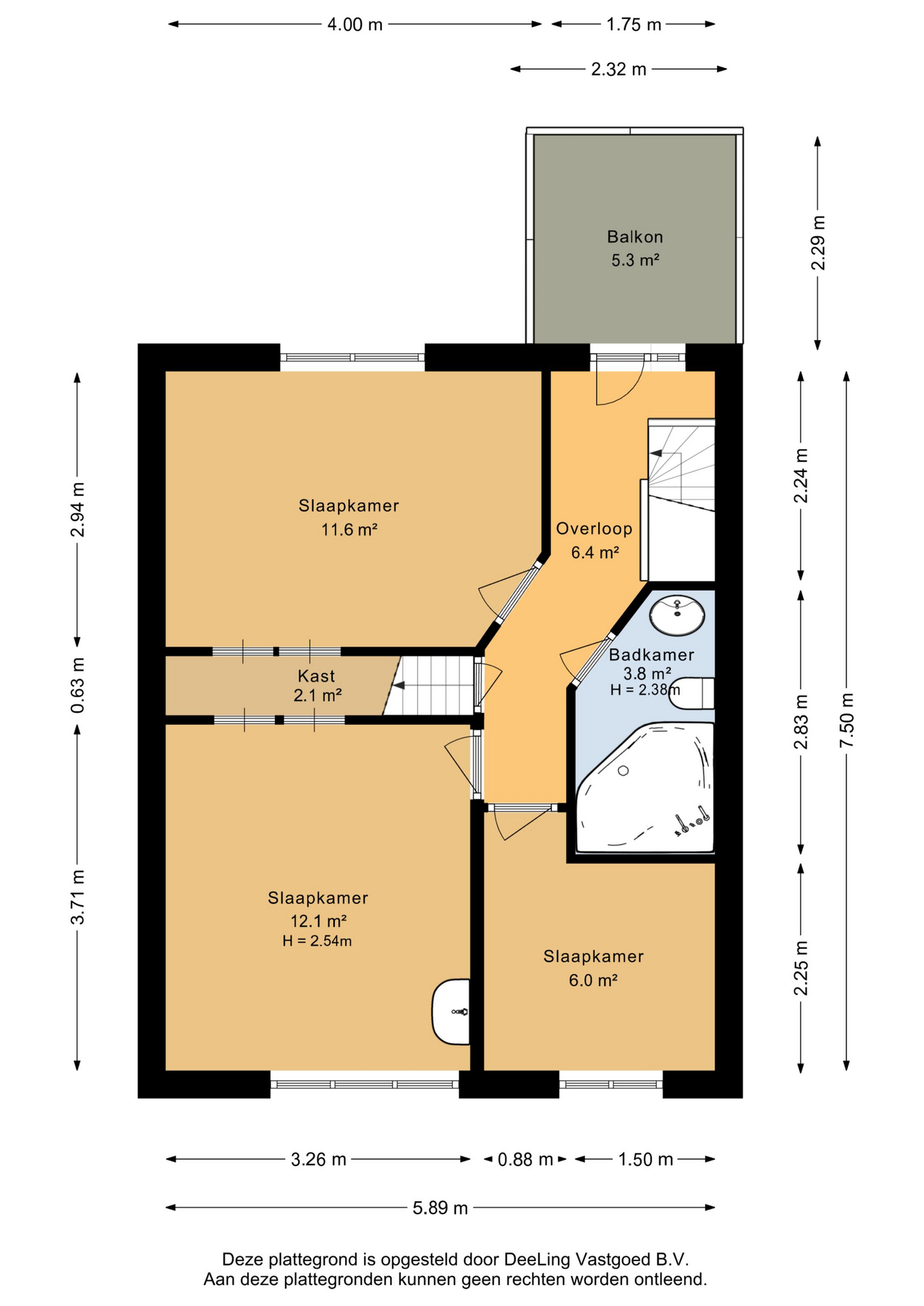 Pieter Langendijkstraat 6 - Plattegronden 3