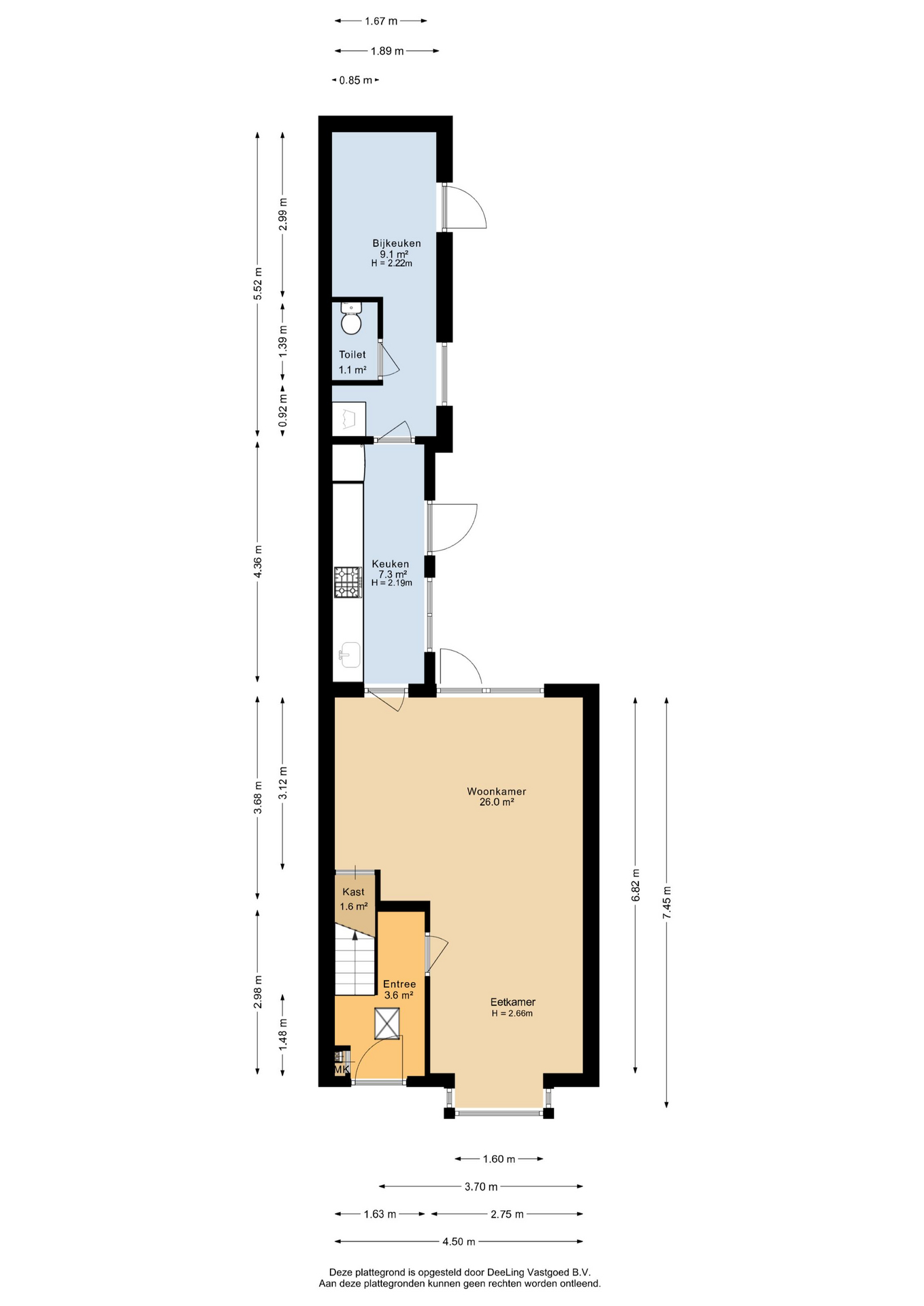 Paulus Potterstraat 23 - Plattegronden 1