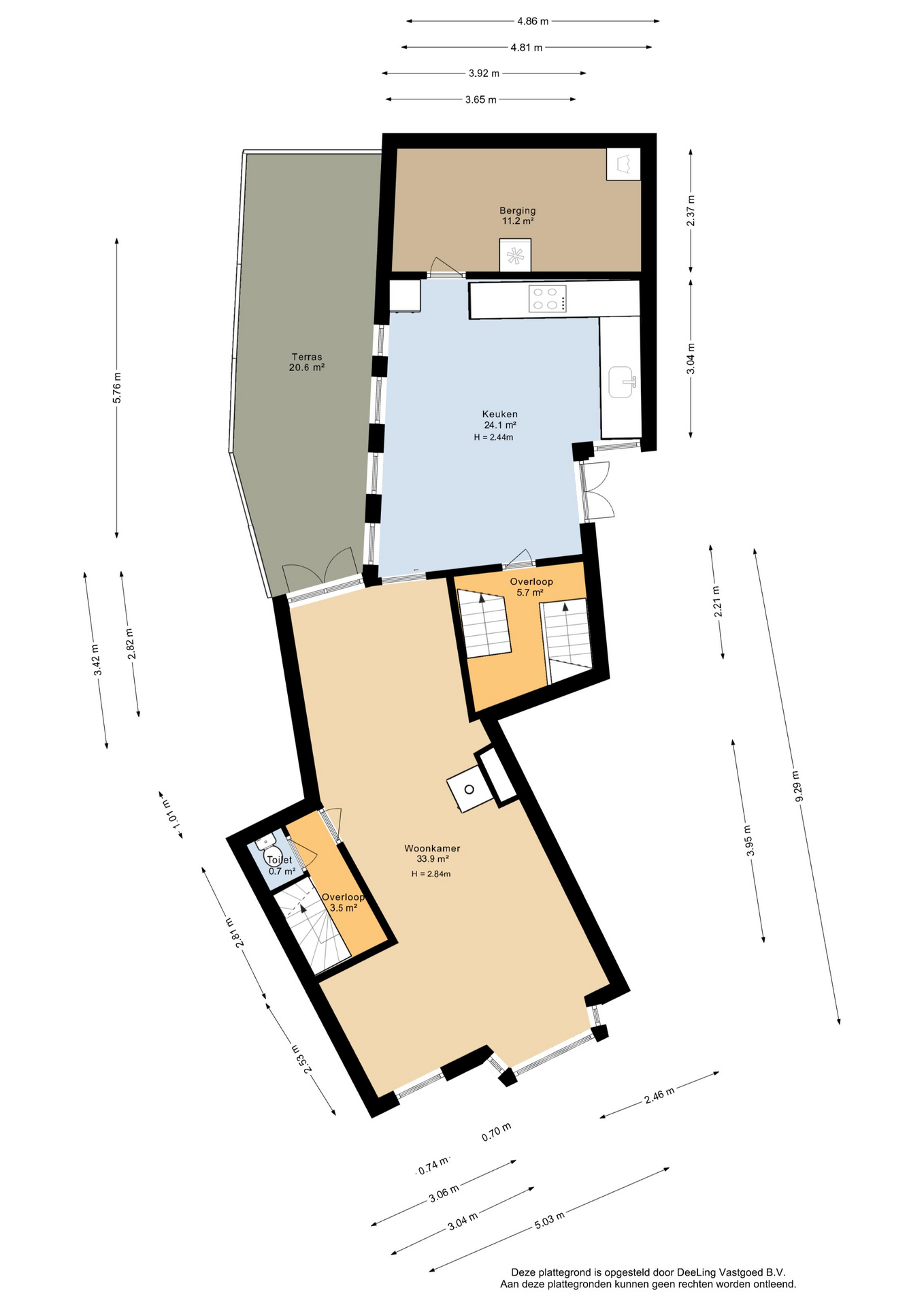 Blokhuisplein 16 - Plans in gallery item 5