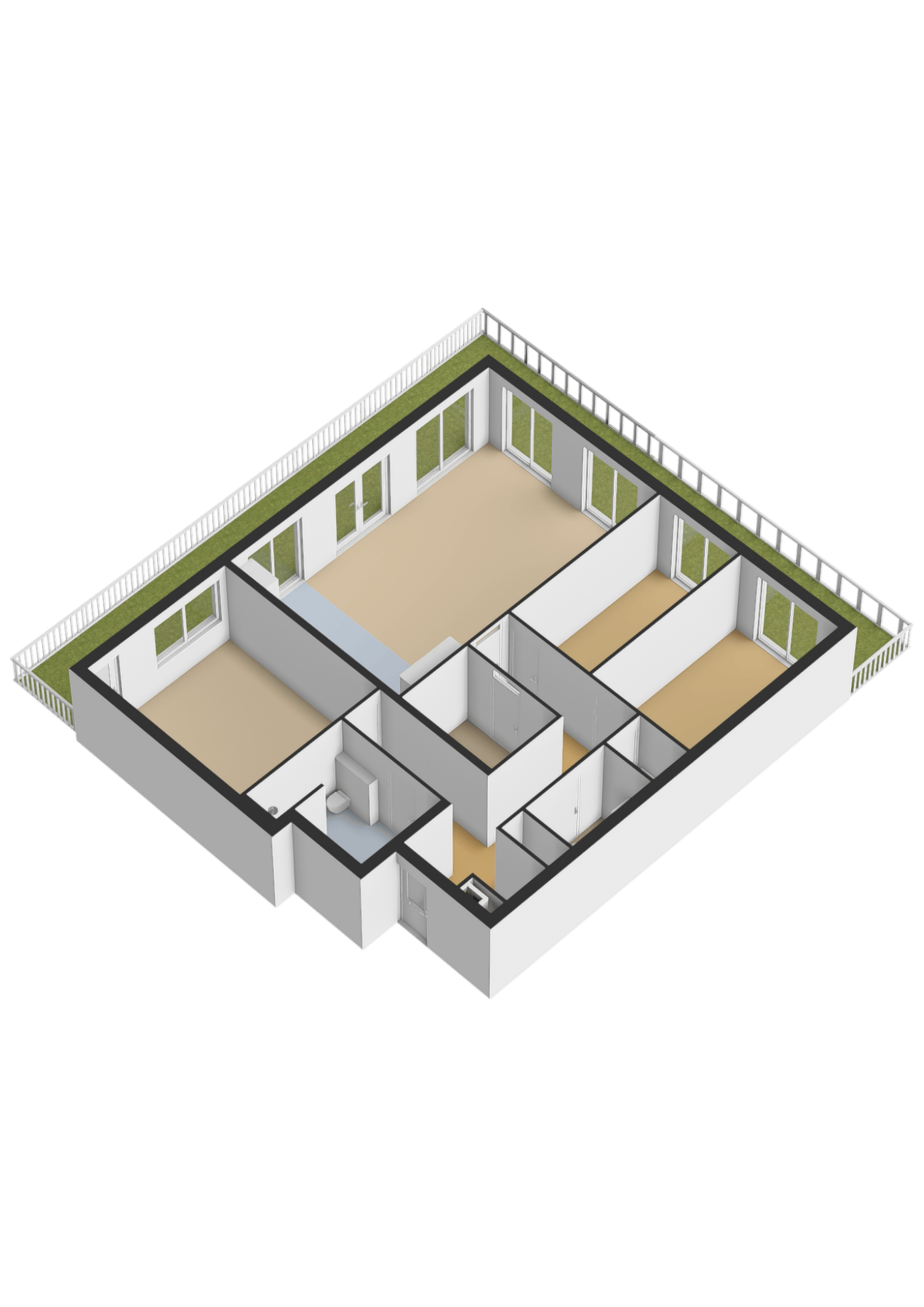 Tesselschadestraat 21 A 3 - Plattegronden 2