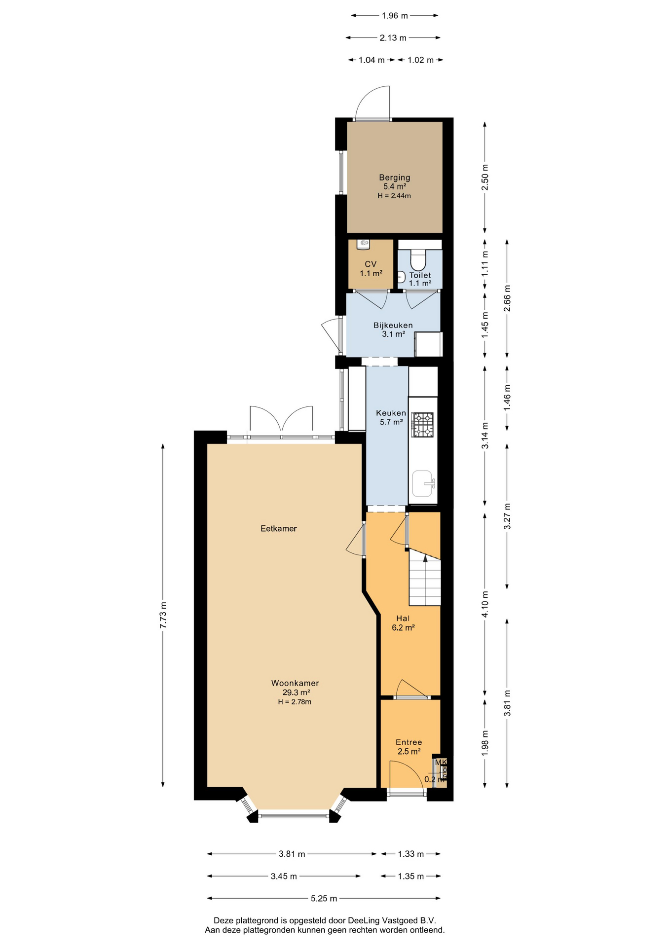 Mozartstraat 95 - Plattegronden 1