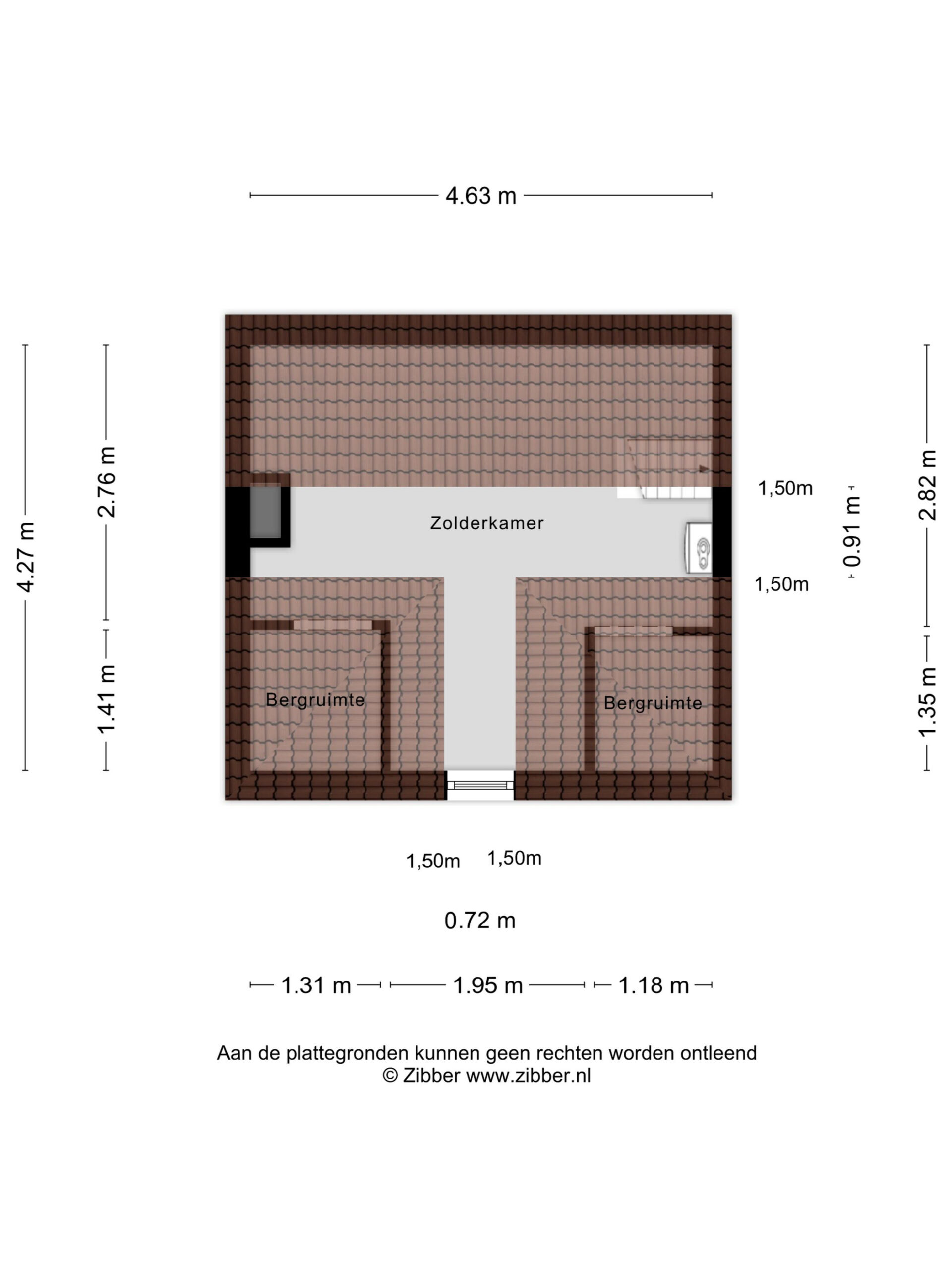 Paulus Potterstraat 13 - Plattegronden 3