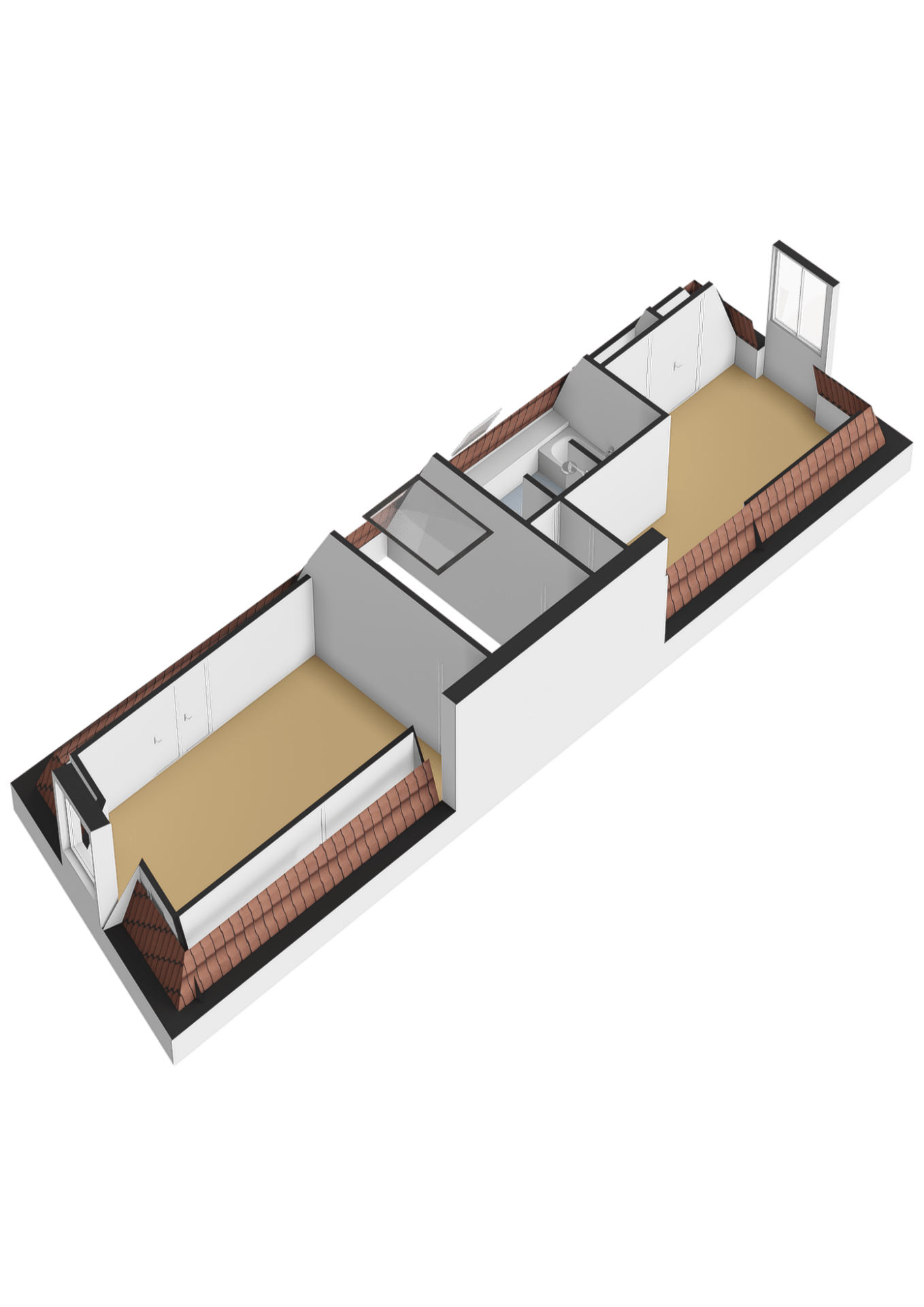Tweebaksmarkt 42 A - Plans in gallery item 6