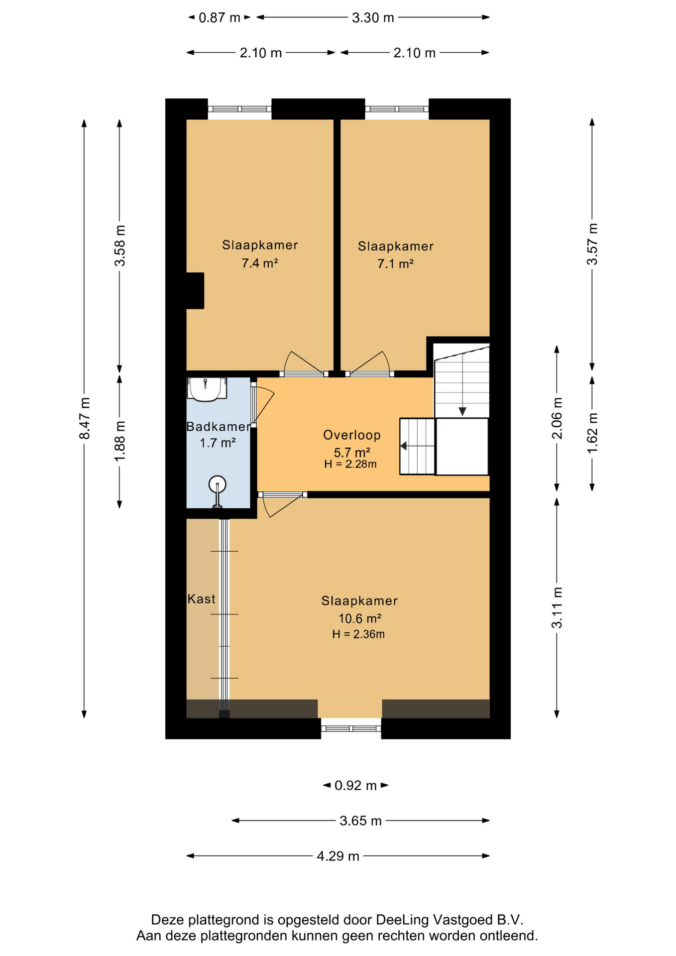Gysbert Japicxstraat 72 - Plattegronden 3
