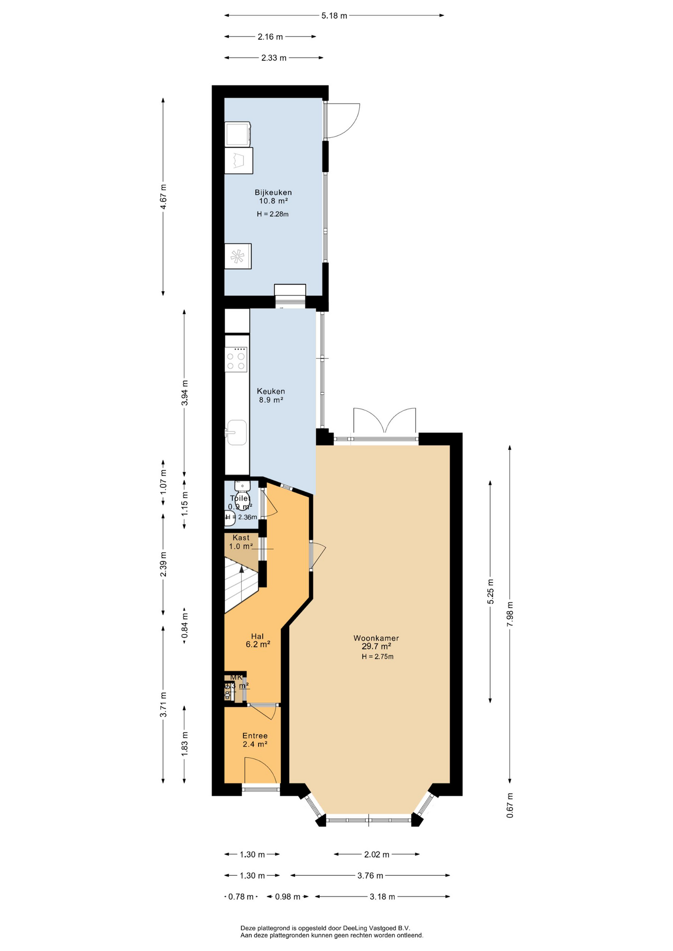 Goudsbloemstraat 38 - Plattegronden 1