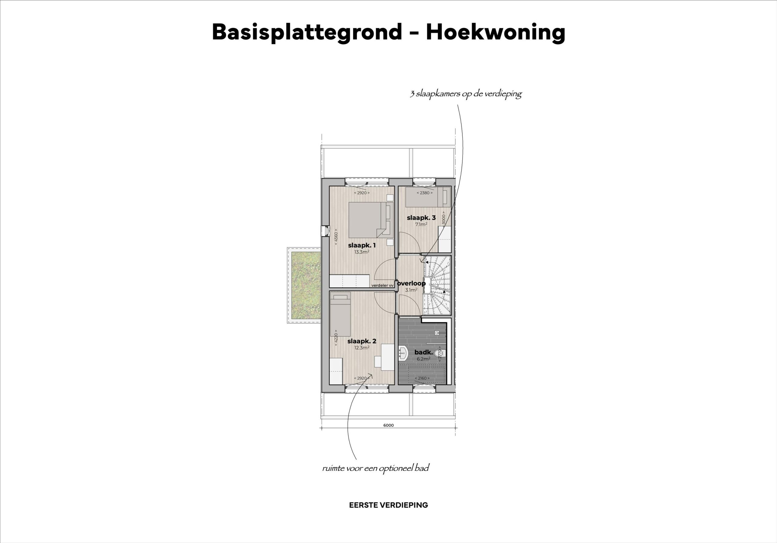 PW - 06 plattegrond hoek vd