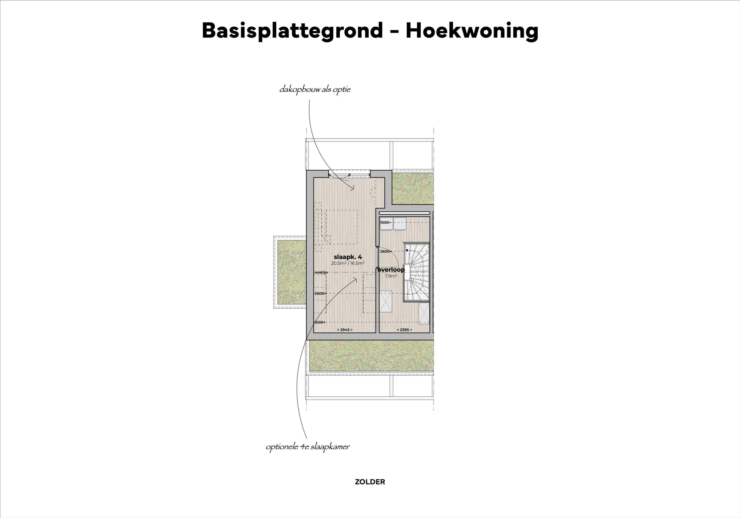 PW - 07 plattegrond hoek zld