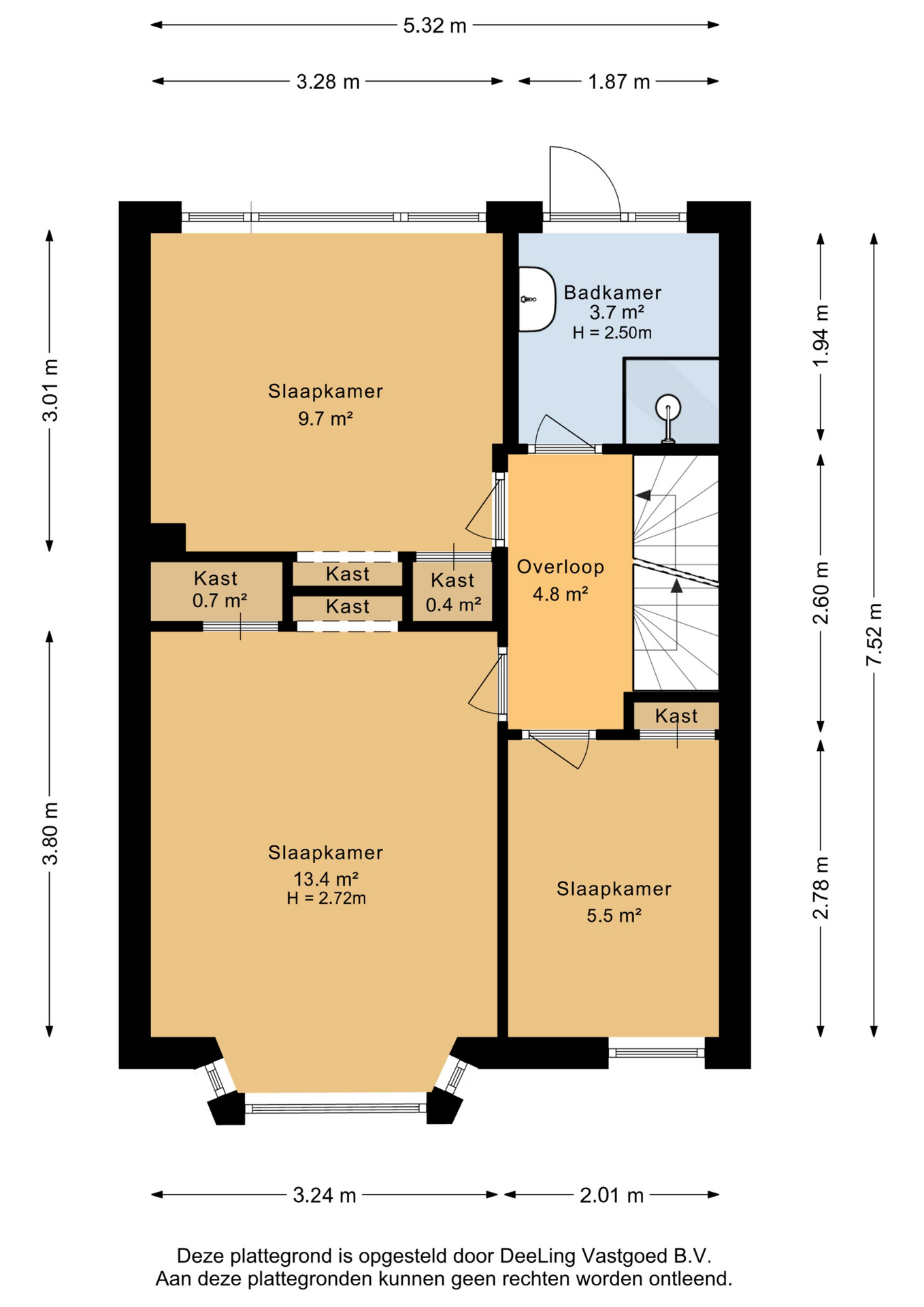 Bijenhofstraat 68 - Plattegronden 3