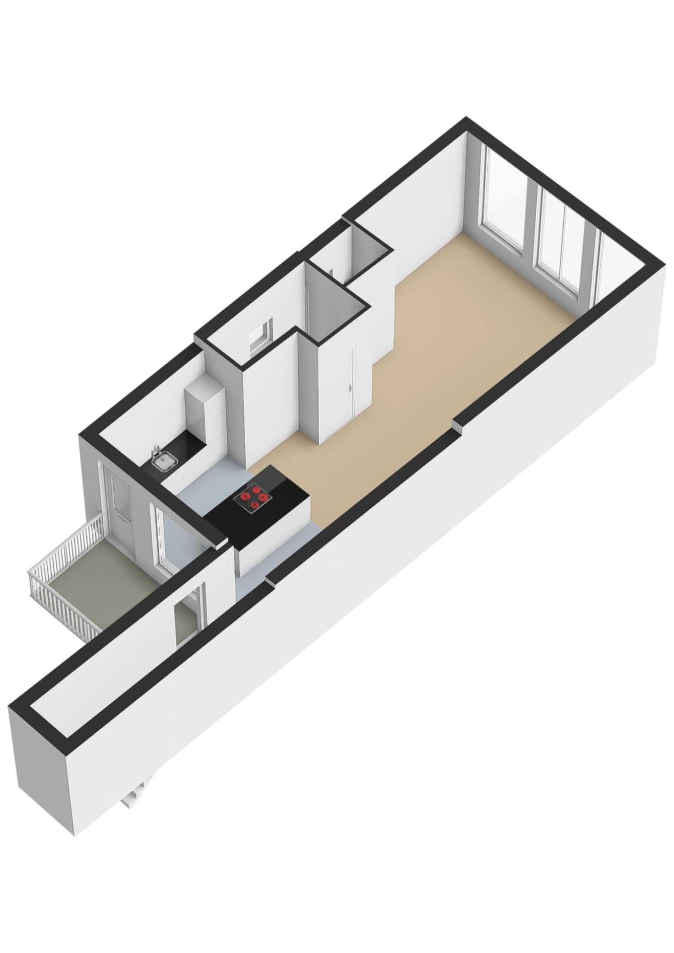 Oostergrachtswal 9 A - Plattegronden 2