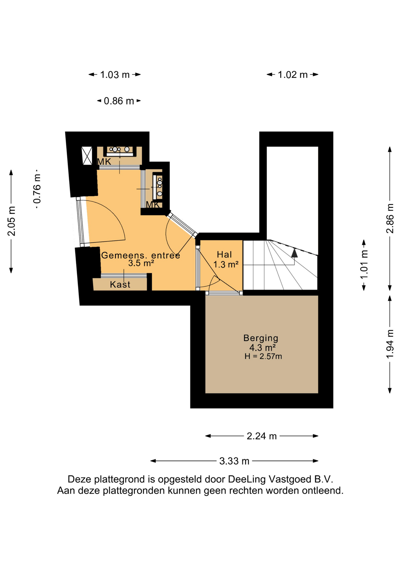 Oostergrachtswal 9 A - Plans in gallery item 5