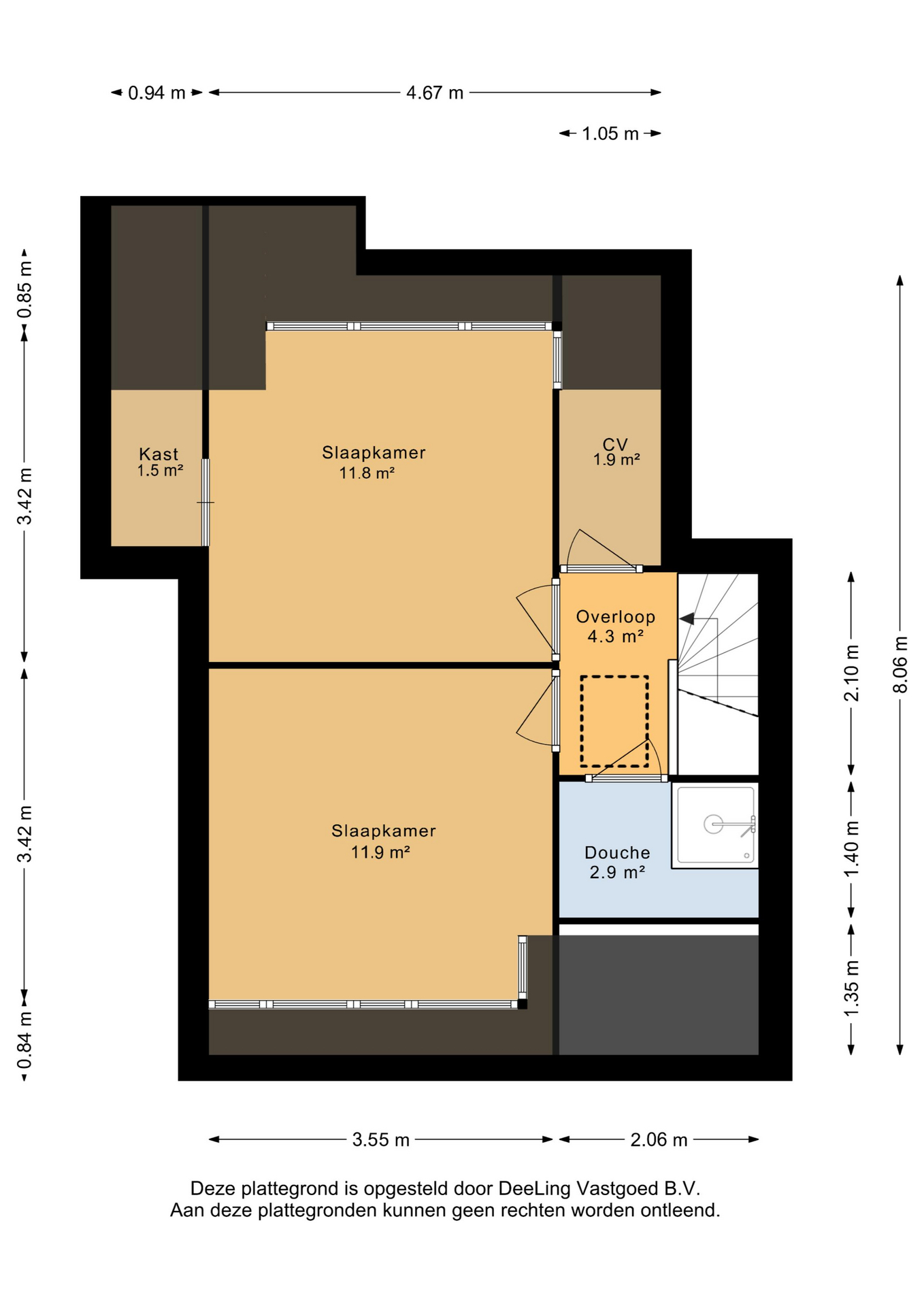 Coopmansstraat 11 - Plattegronden 3