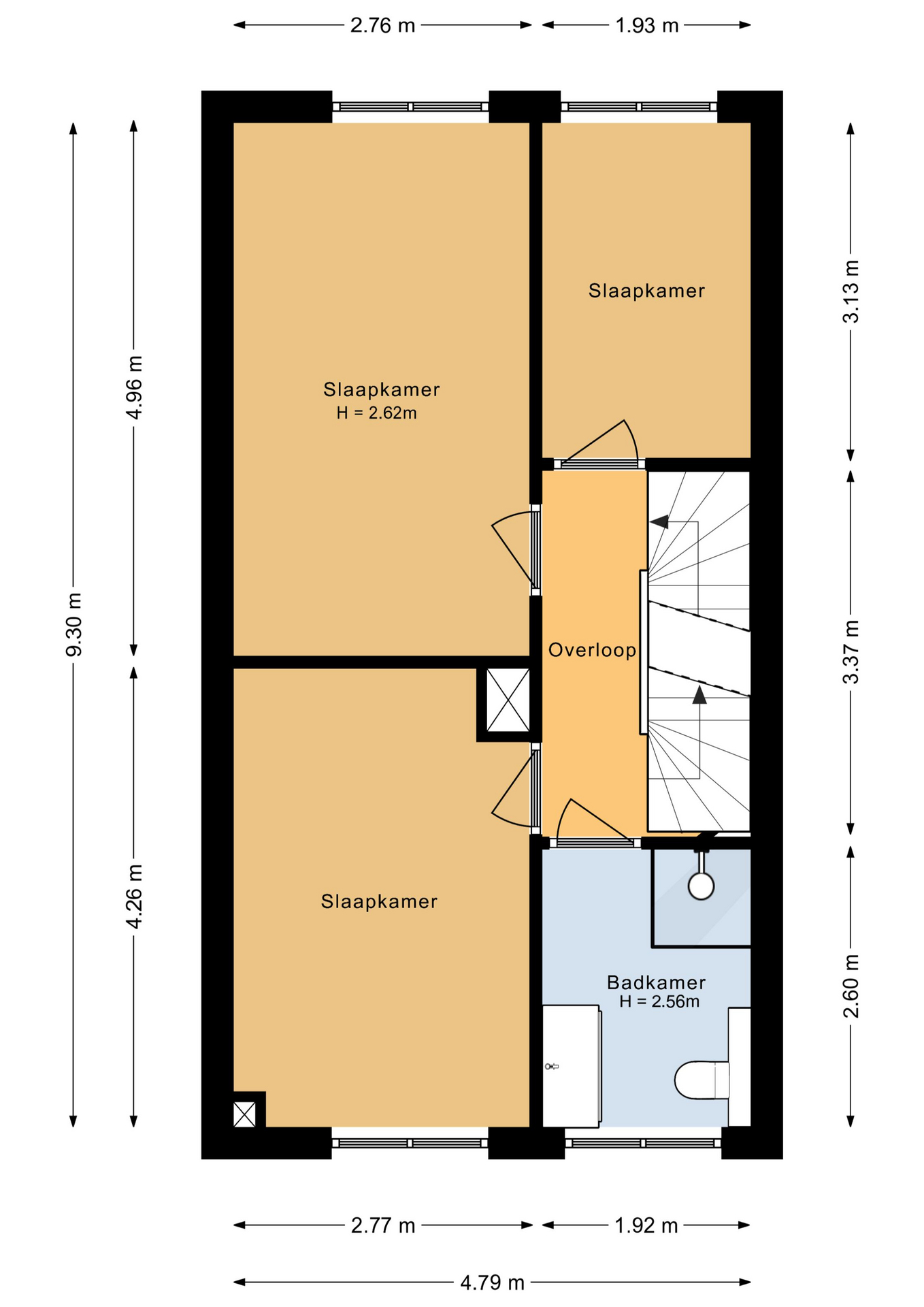 Gebroeders Bonnemastrjitte 19 - Plattegronden 2