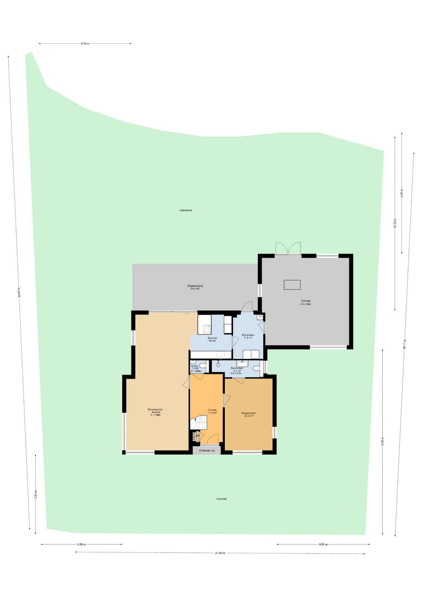 Joop Schweitzerstrjitte 28 - Plans in gallery item 5