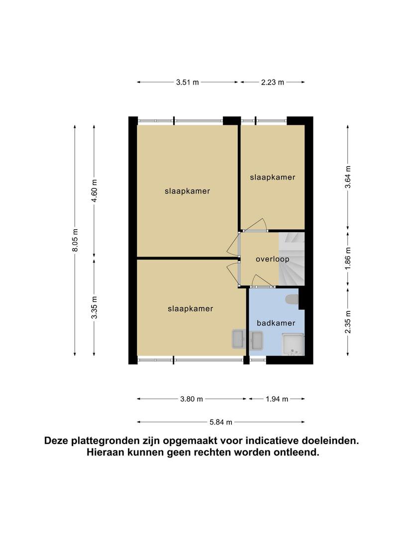 1e verdieping