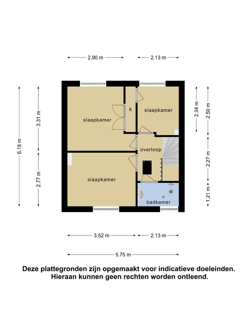 1e verdieping