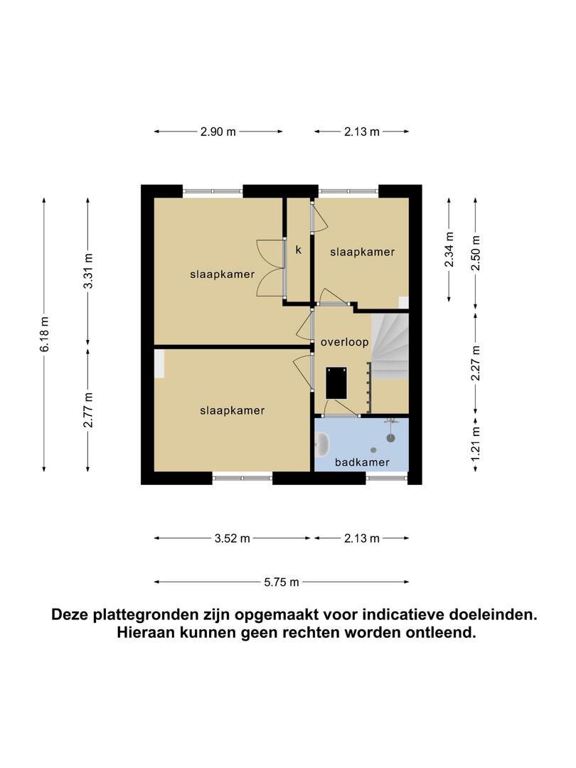 1e verdieping