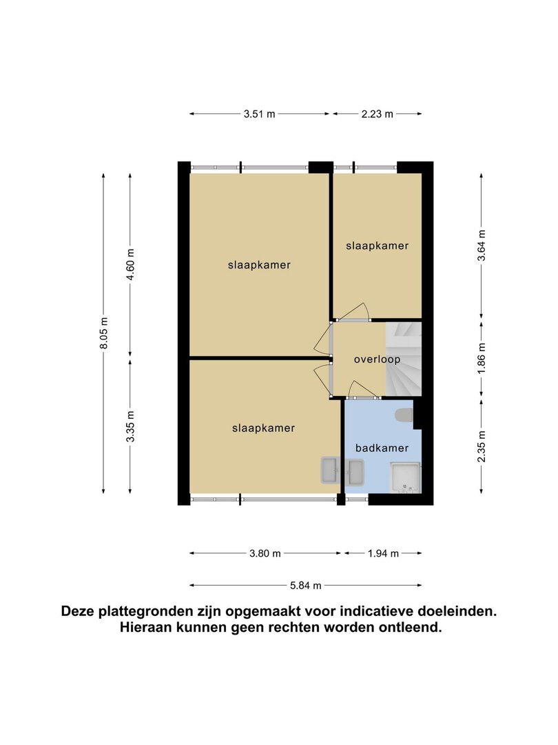 1e verdieping