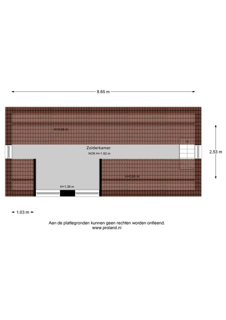 Zolder bijgebouw