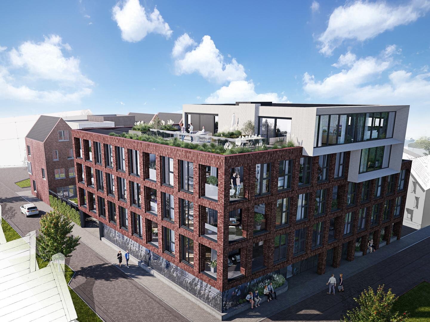 Vogelvlucht met_blauwe_lucht