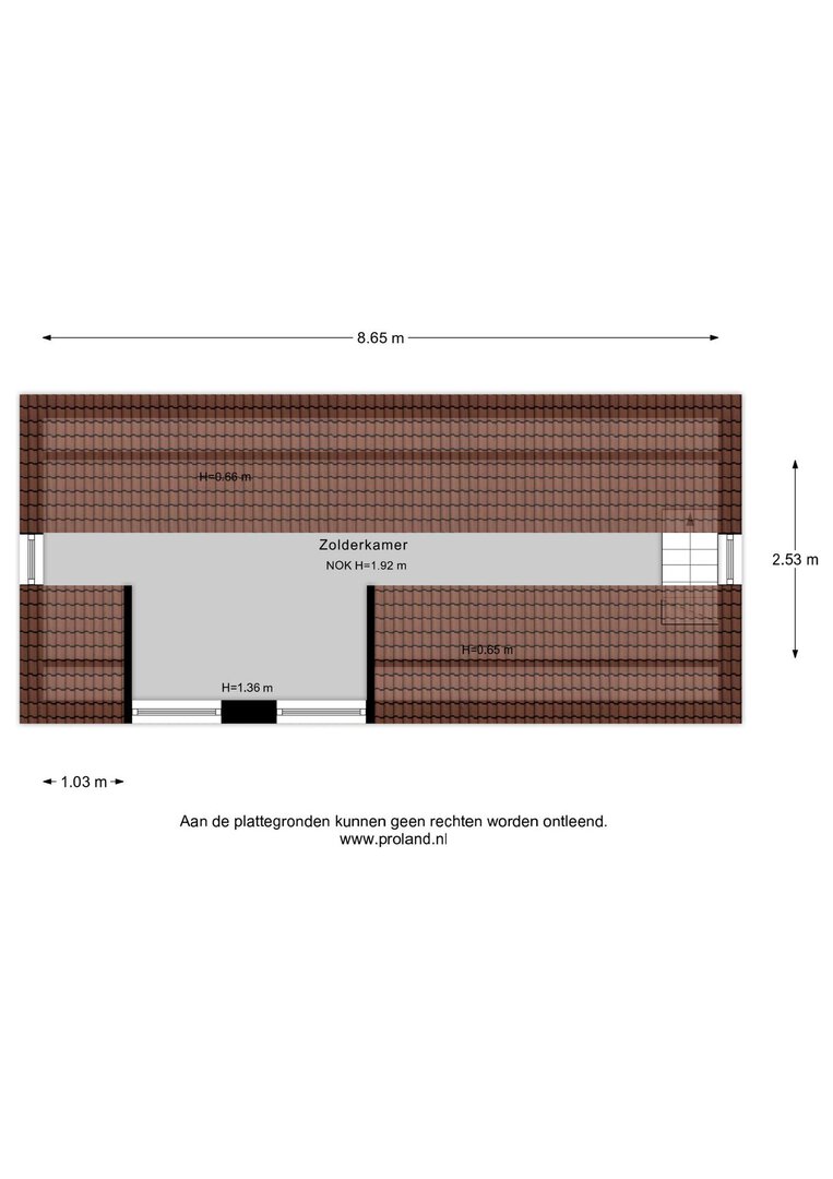 Zolder bijgebouw